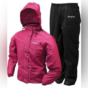 FROGG TOGGS Women's Classic All-Purpose 2-Layer Breathable Rain Suit Size Med